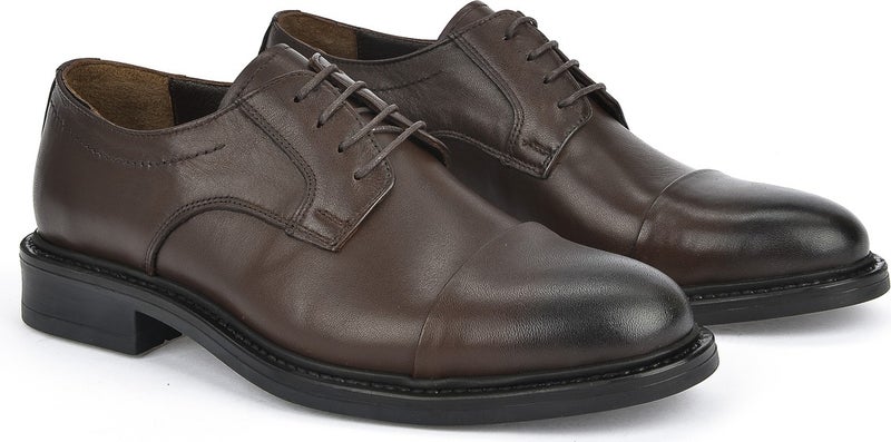 Leather Men's Shoes 113744 2381 Brown