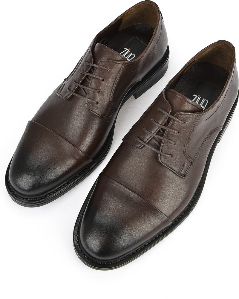 Leather Men's Shoes 113744 2381 Brown