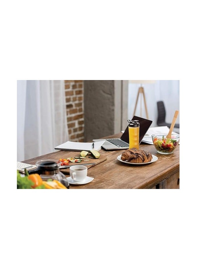 300W 16 Piece 4-in-1 Personal Compact Sports Blender/Smoothie Maker with Citrus Juicer & Grinder Mill 550 ml 300 W SBX300BCG Black/Silver