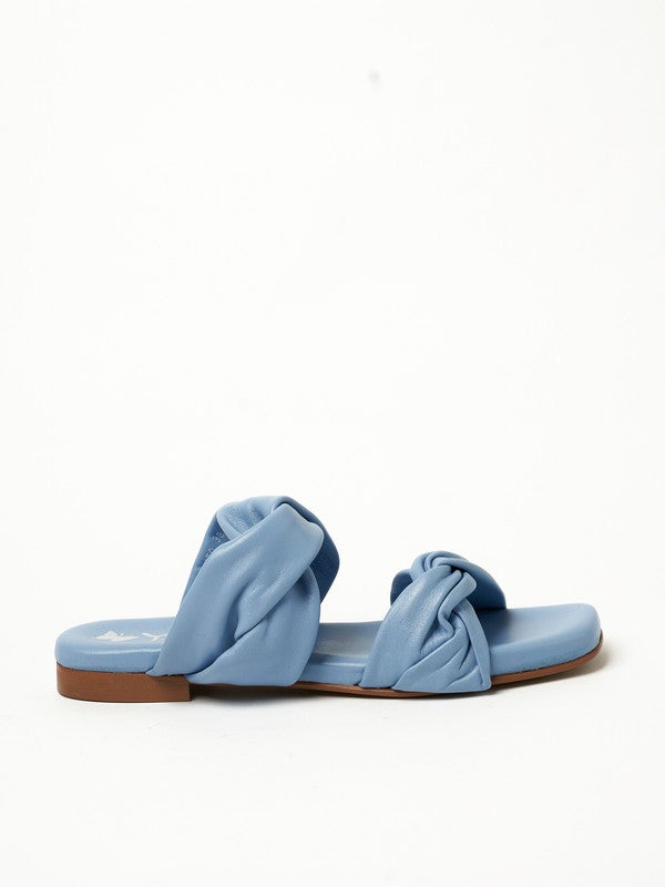 Y.SO Ladies Flat Sandals Blue | Made In India