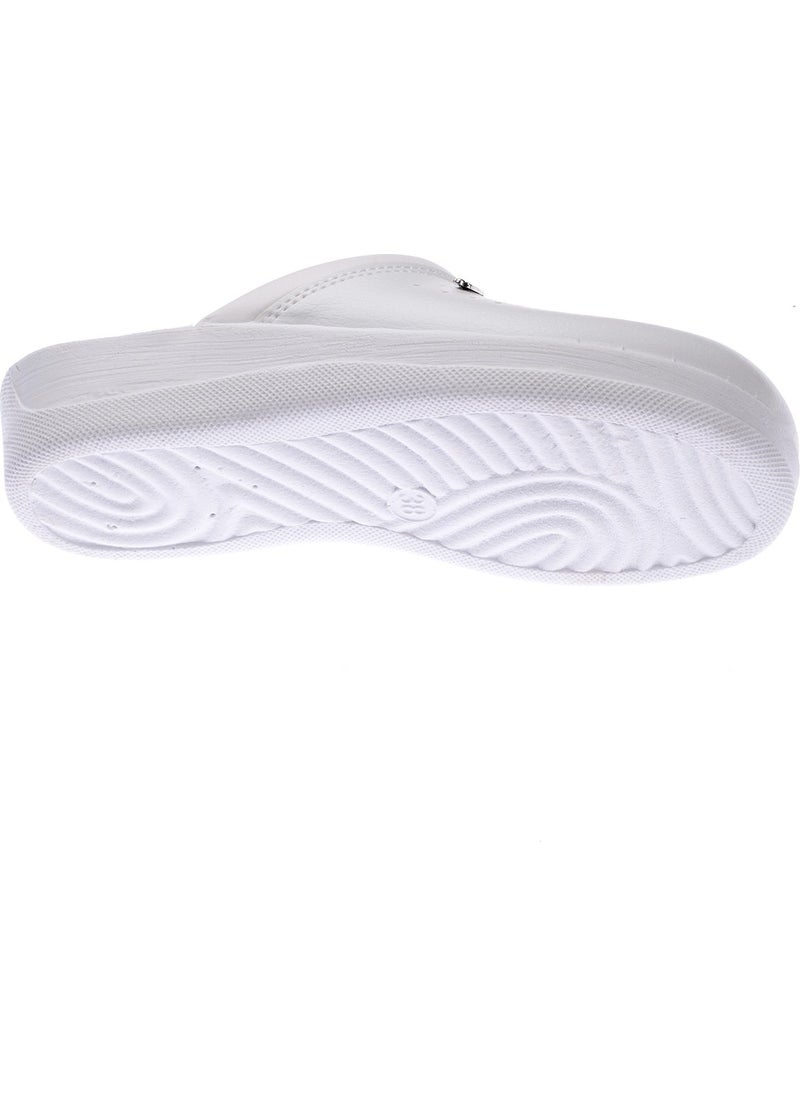 04770 4 Point Anatomical Sabo Men Women Slippers Hospital & Business White