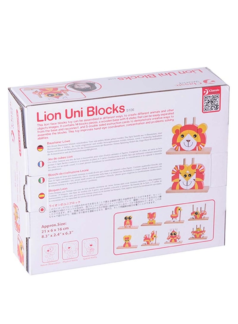 Classic World - Lion Uni Blocks