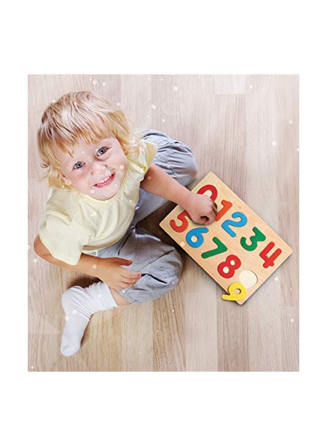 Wooden Numbers Puzzle