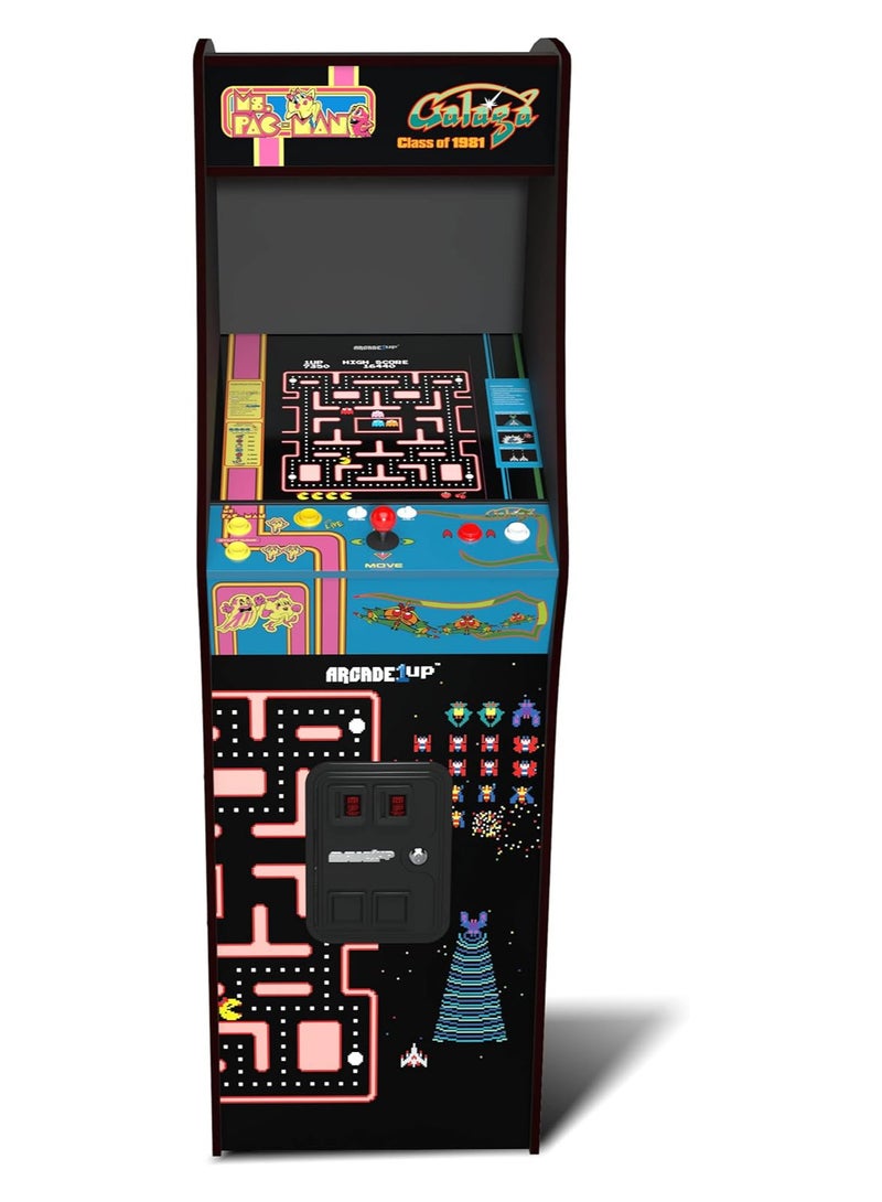 Arcade1Up Class of '81 Deluxe Arcade Machine for Home - 5 Feet Tall - 12 Classic Games