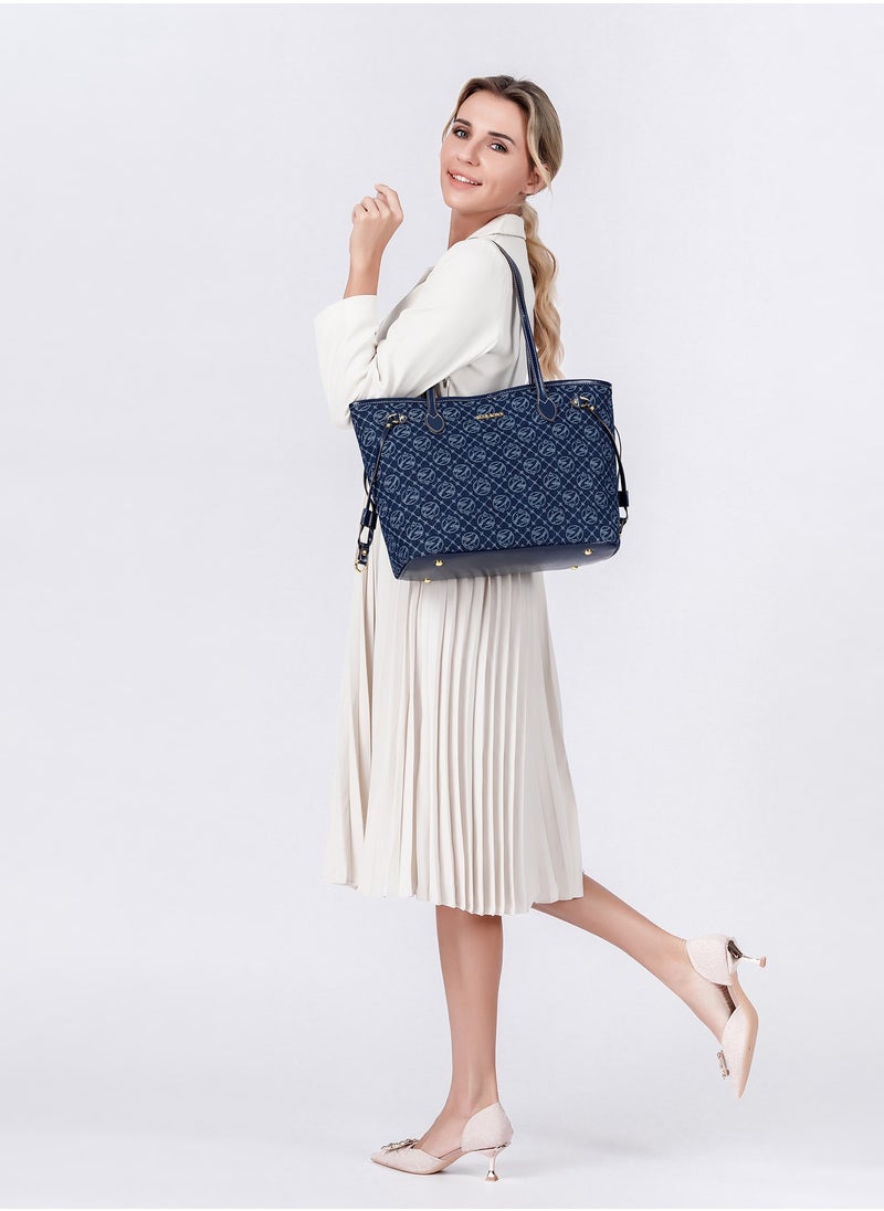 Large Capacity Casual Versatile Tote Bag Women's Commuter Bags One Shoulder Handbag for Daily Use,Shopping,Commuter,Work,Office