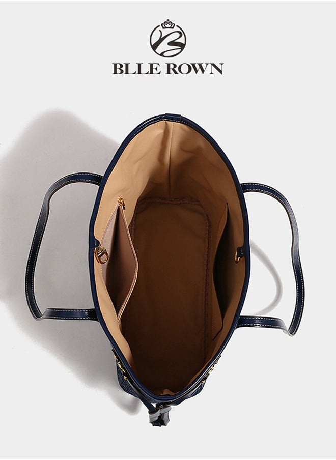 Large Capacity Casual Versatile Tote Bag Women's Commuter Bags One Shoulder Handbag for Daily Use,Shopping,Commuter,Work,Office