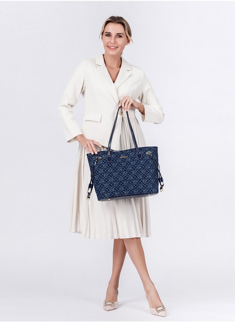 Large Capacity Casual Versatile Tote Bag Women's Commuter Bags One Shoulder Handbag for Daily Use,Shopping,Commuter,Work,Office