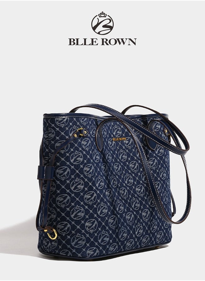 Large Capacity Casual Versatile Tote Bag Women's Commuter Bags One Shoulder Handbag for Daily Use,Shopping,Commuter,Work,Office