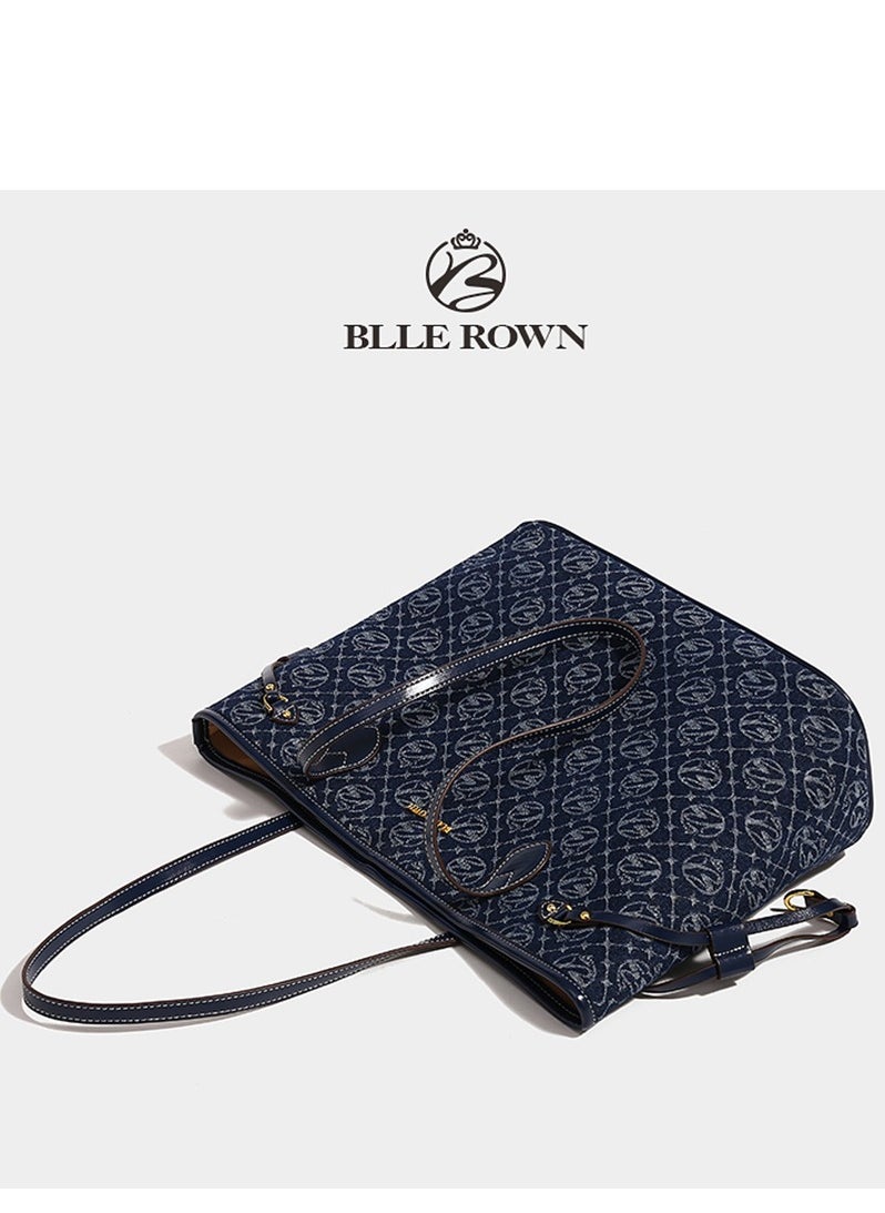 Large Capacity Casual Versatile Tote Bag Women's Commuter Bags One Shoulder Handbag for Daily Use,Shopping,Commuter,Work,Office