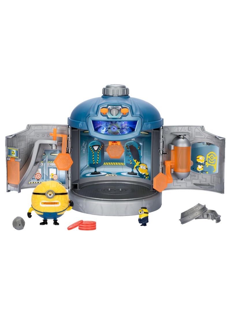 Despicable Mega Transformation Chamber 4 Playset Transformable to AVL Training Center, 59293