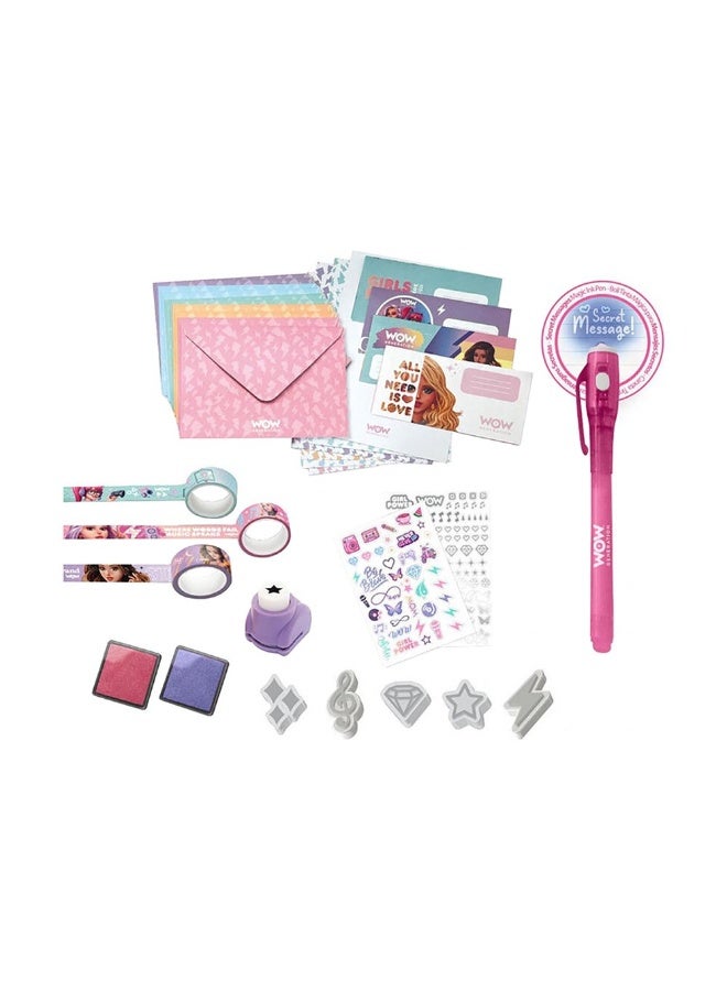 WOW Generation Deluxe Girls Stationery Set (40 Pieces)