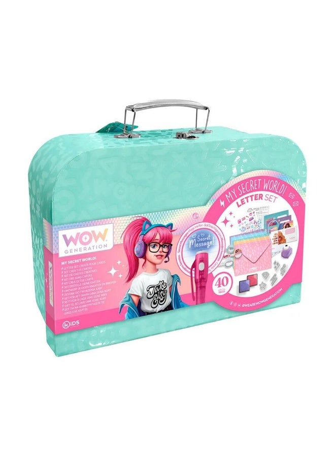 WOW Generation Deluxe Girls Stationery Set (40 Pieces)