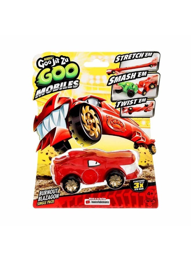 Heroes Of Goo-Jit-Zu Goo Mobiles Single Pack Burnout Blazagon Vehicle