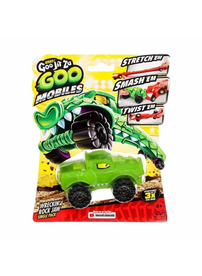 Heroes Of Goo-Jit-Zu Goo Mobiles Single Pack Wreckin Rock Jaw Vehicle