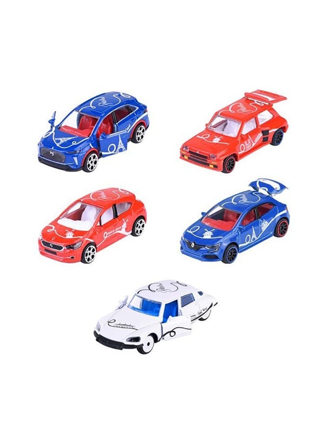 Majorette French Touch Car Gift Pack (5 Pieces)