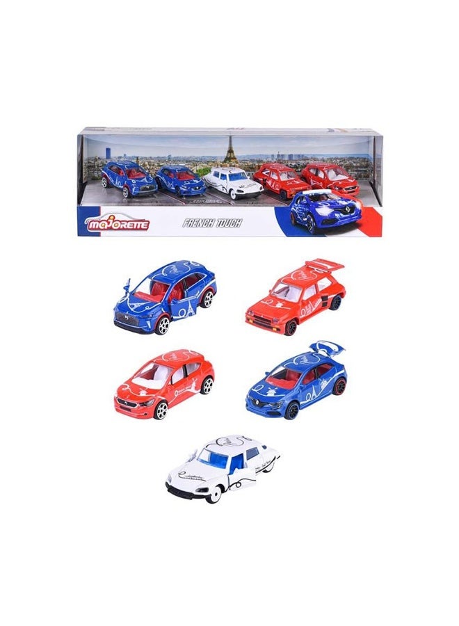 Majorette French Touch Car Gift Pack (5 Pieces)