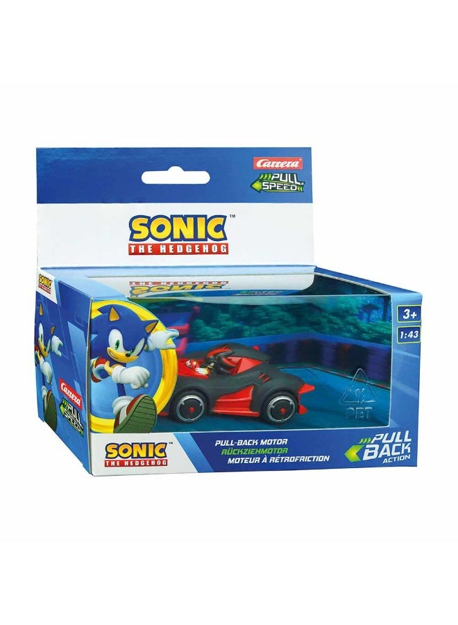 Carrera Sonic The Hedgehog Pull-back Lekebil Car (1:43)