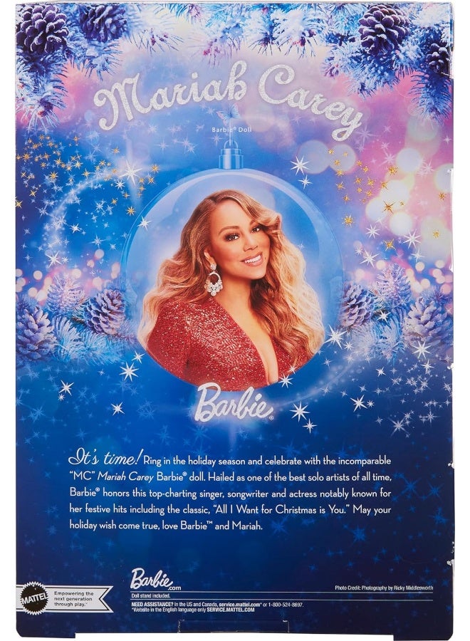 Mariah Carey Barbie Doll, Holiday Celebration Collectible