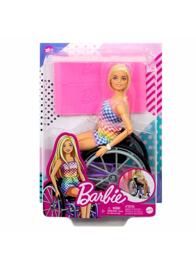 Fashionistas Doll With Wheelchair & Ramp