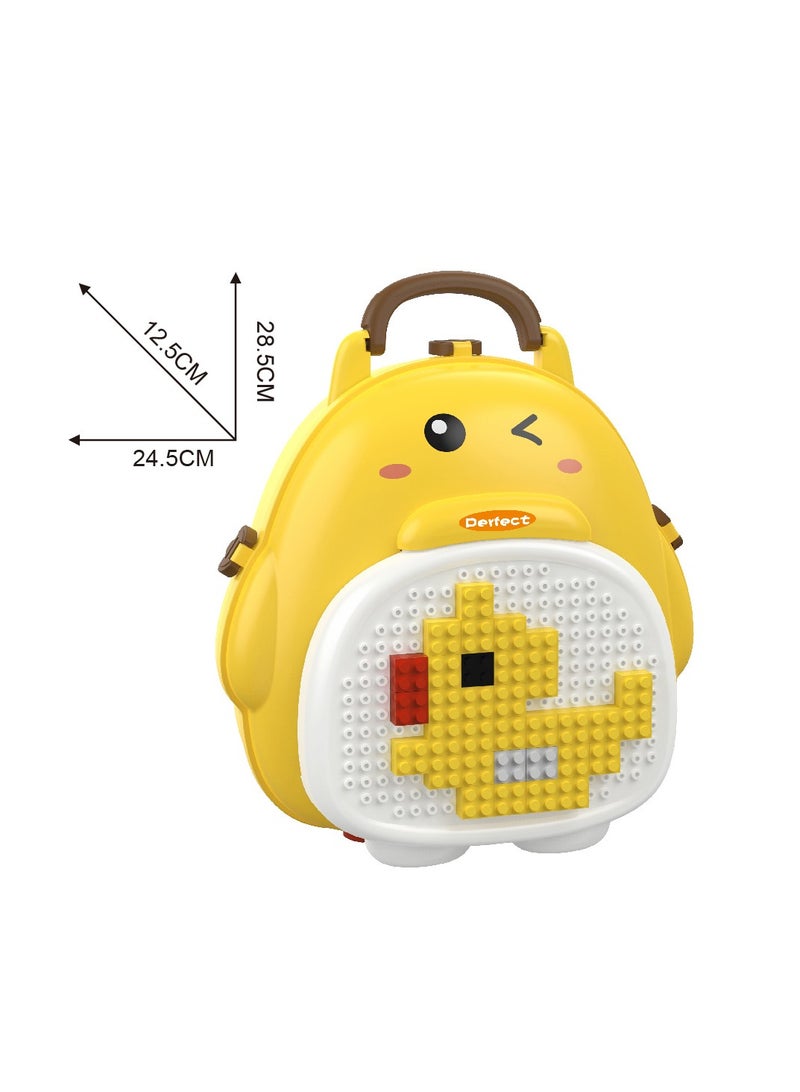 Little Yellow Duck Theme Backpack, Family Style - 36 Pcs - 3 in 1