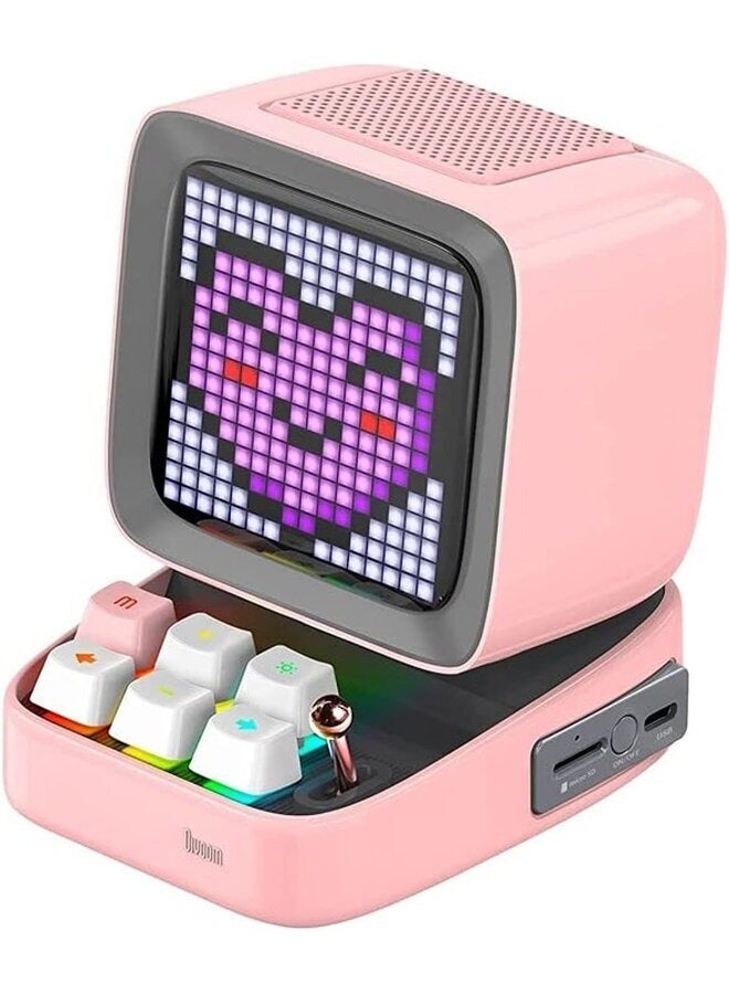 Divoom Ditoo Pro Bluetooth Mini Speaker - Pink