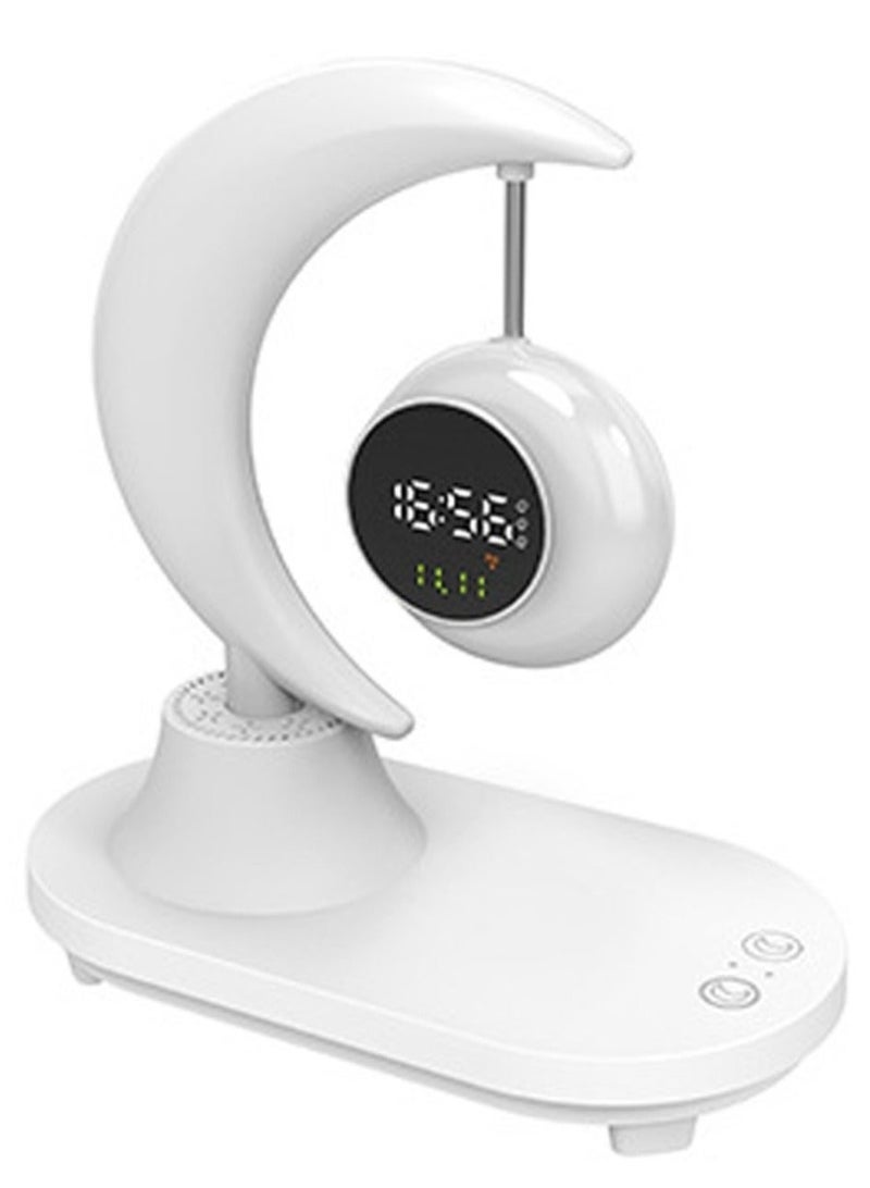 Basic Model Bluetooth Moon Audio Atmosphere Light Infinitely Dimmable With Clock Display