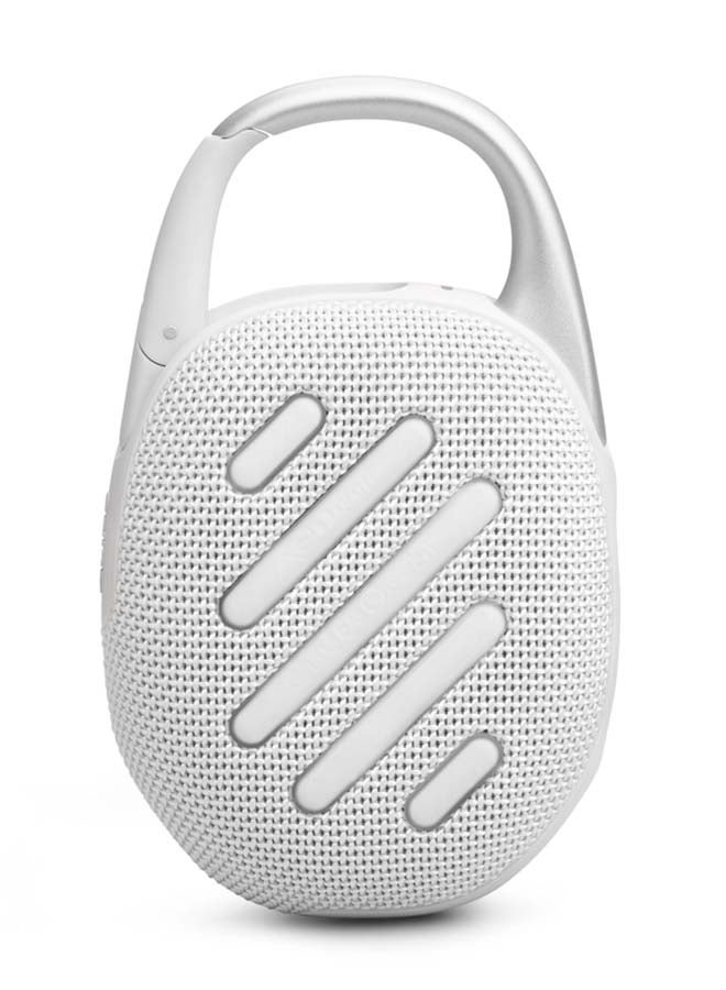 Clip 5-Portable Waterproof Speaker White