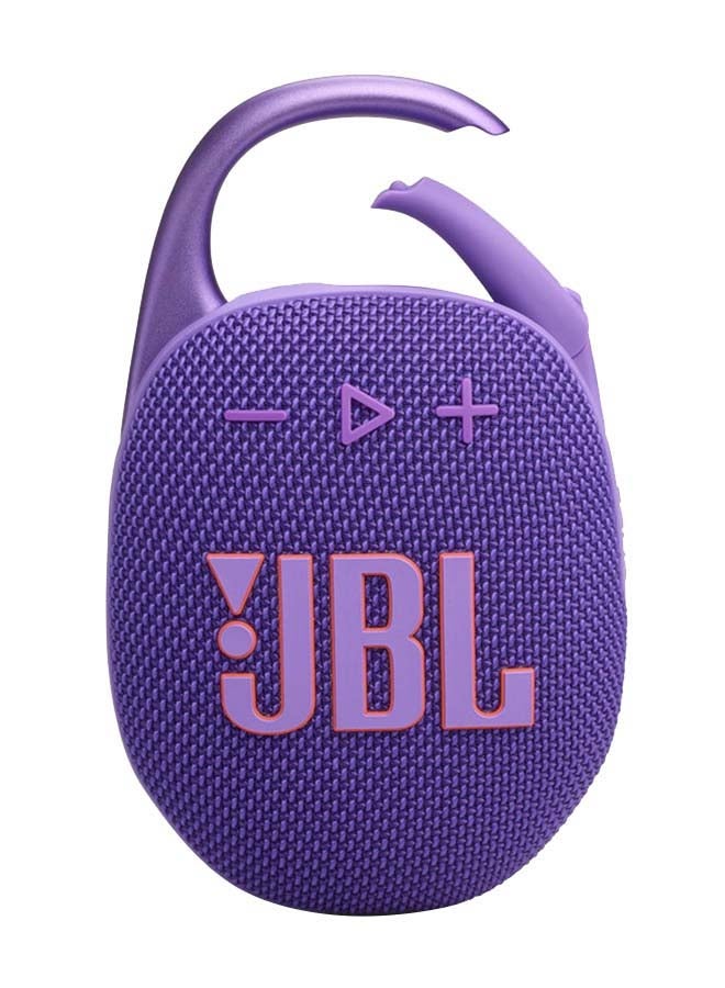 Clip 5 Portable Bluetooth Speaker Purple