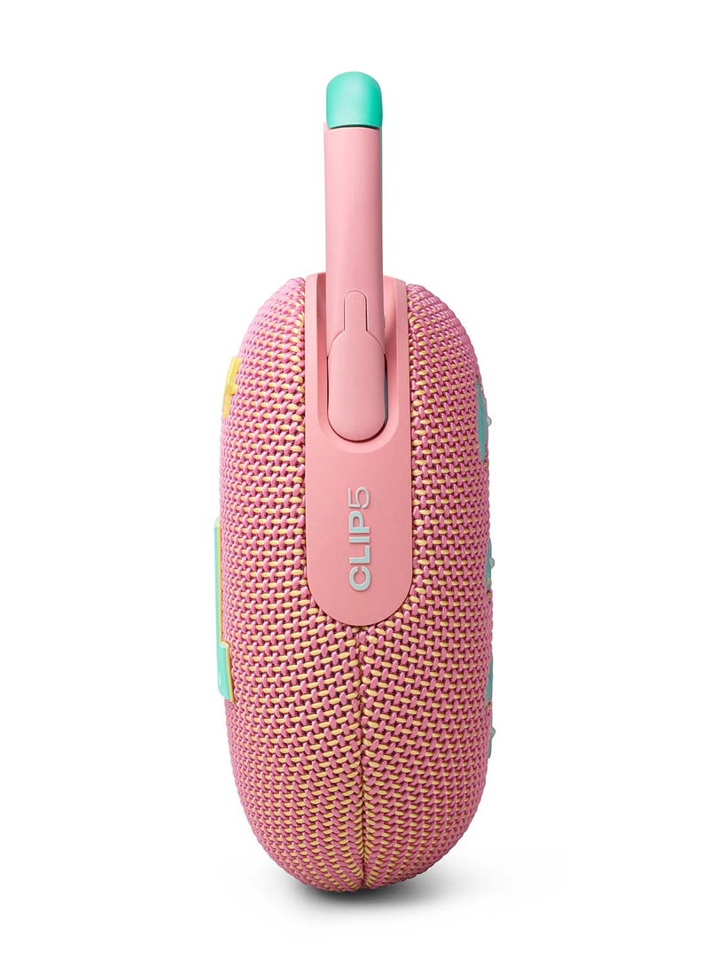 Clip 5 Ultra-Portable Waterproof Speaker Pink