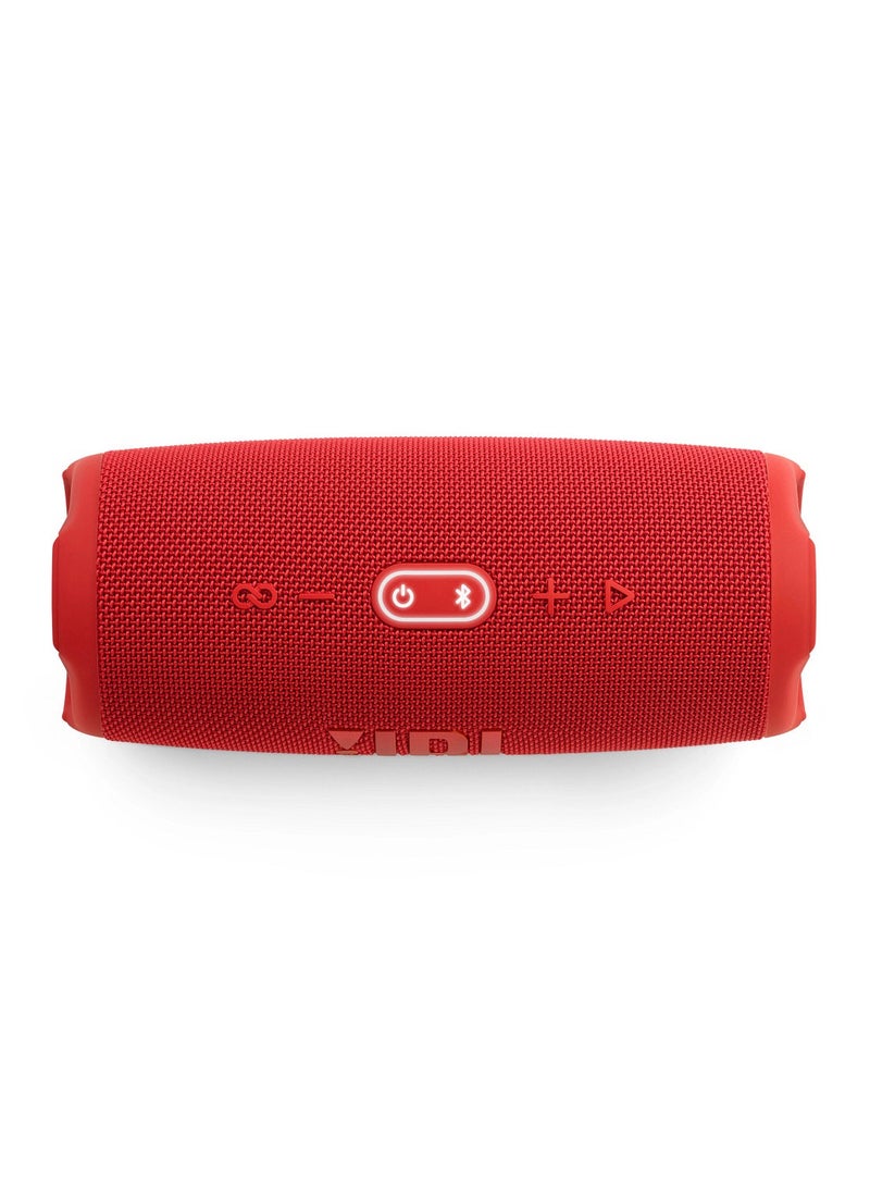 Charge 5 Portable Bluetooth Speaker Red