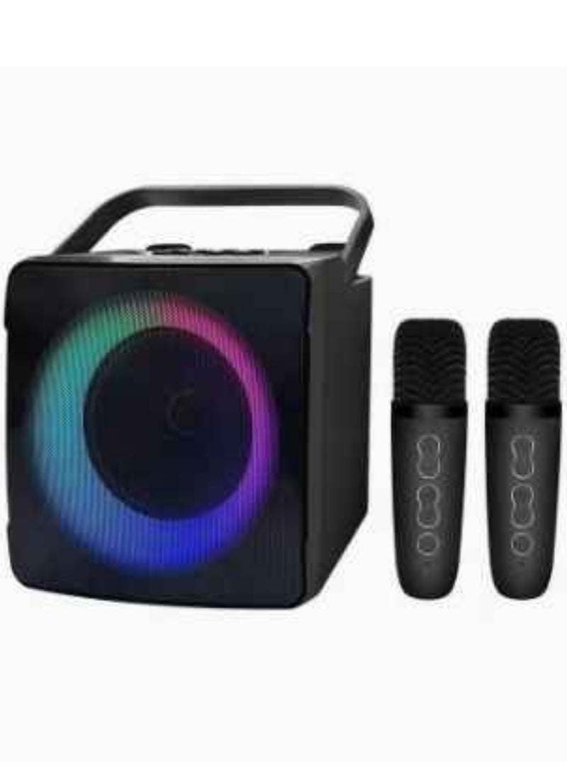 SD508 Home Karaoke Portable Bluetooth Speaker Dual Wireless Microphone Live TV FM Radio TF Card USB Subwoofer Music Center Audio