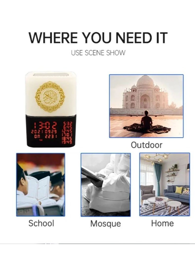 Touch Lamp Quran Speaker SQ-229P - Black&White