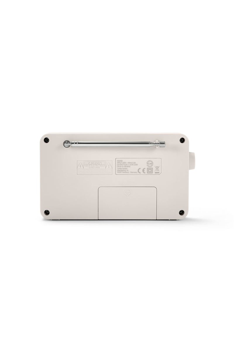 Compact FM Radio, Beige