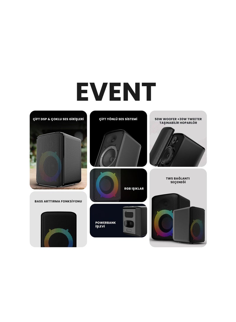 HiFuture Event Dancing Light Party Speaker