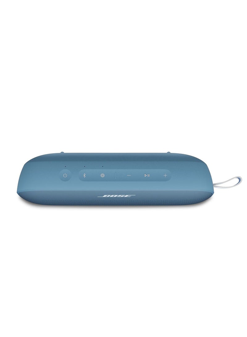 SoundLink Flex Portable Bluetooth Speaker (2nd Gen), Portable Outdoor Speaker with Hi-Fi Audio, Up to 12 Hours Battery Life, Waterproof and Dustproof Blue Dusk