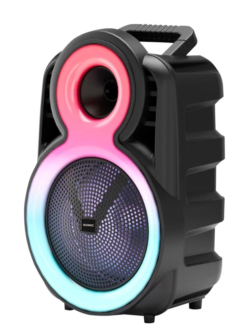 8 Inch Wireless Bass Portable Party Speaker With LED Lights