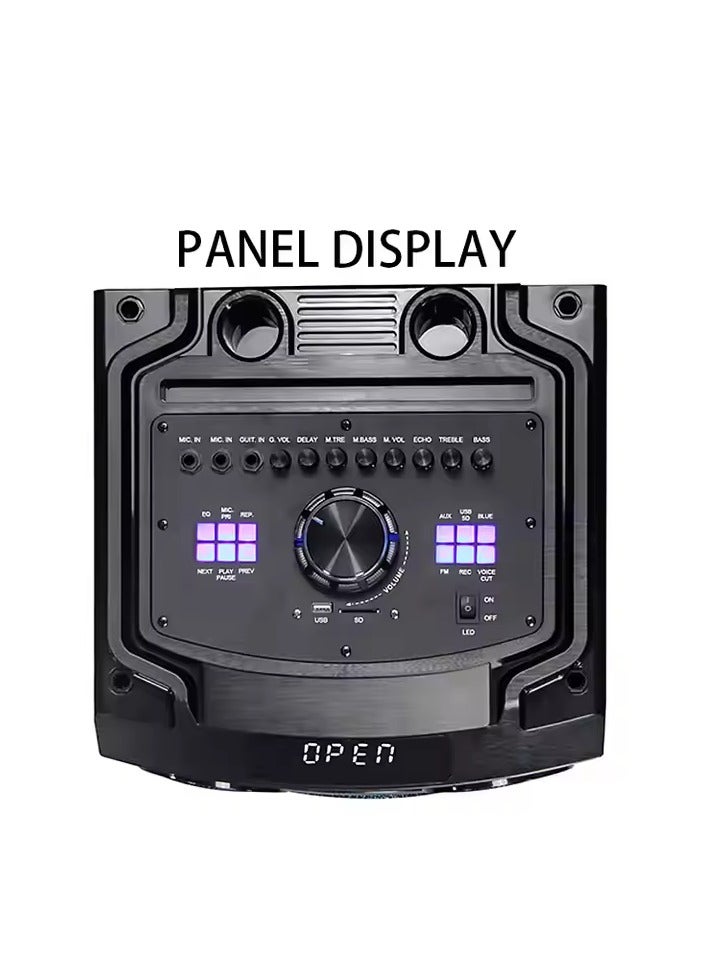 2.0 home theater tower speaker wooden box professional party speaker IS481