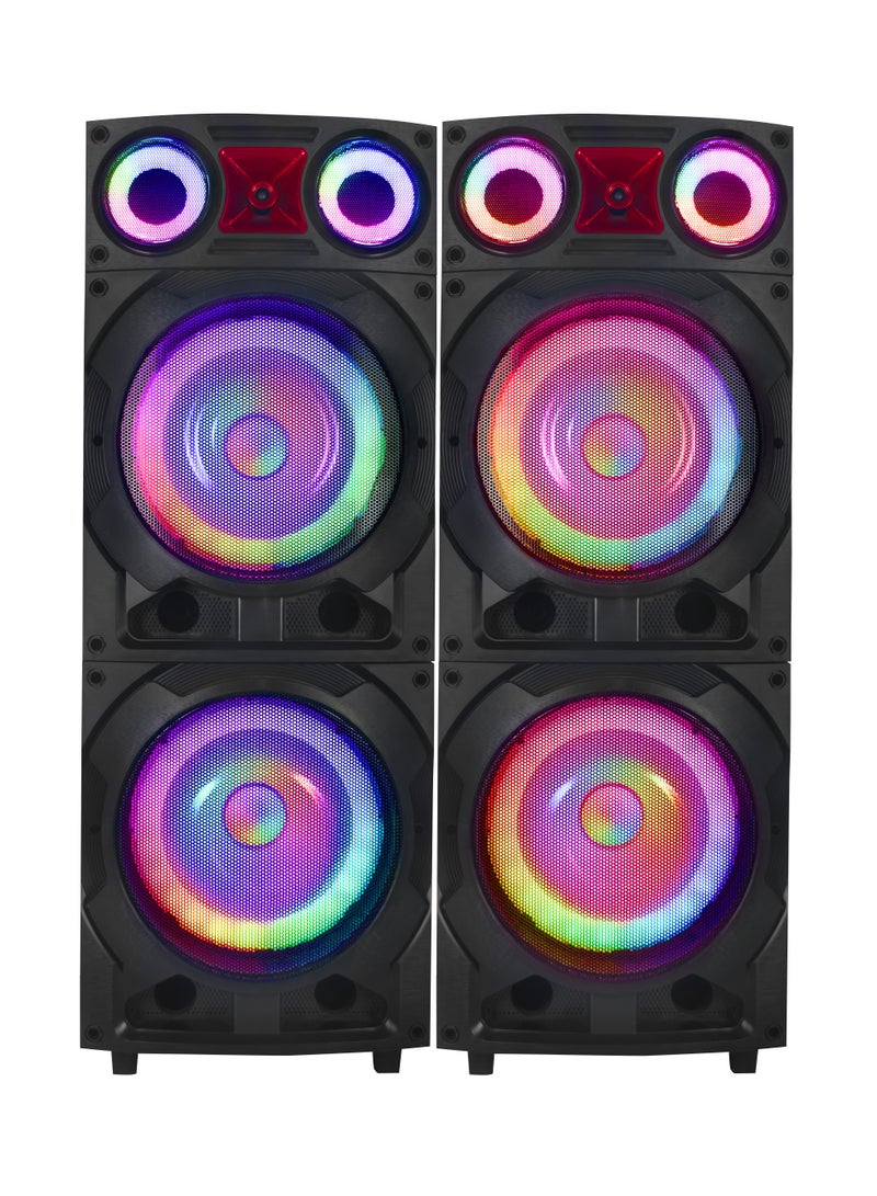 2.0 home theater tower speaker wooden box professional party speaker IS481