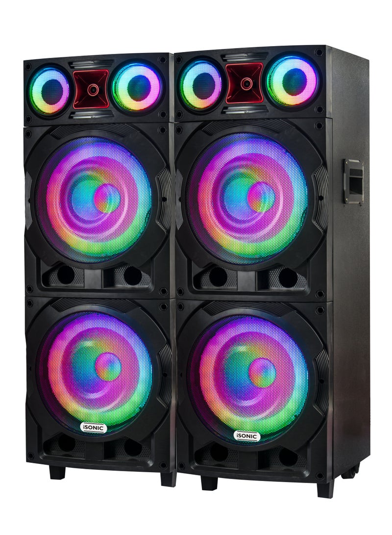 2.0 home theater tower speaker wooden box professional party speaker IS481