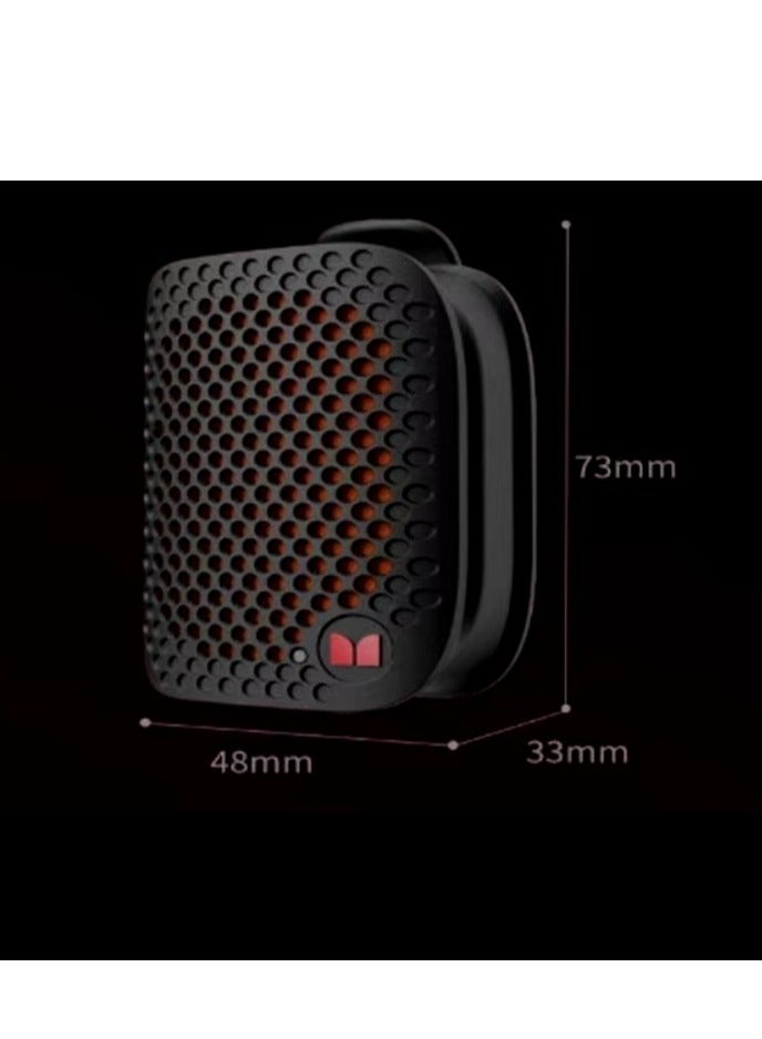 M3 Wearable Portable Detective Magnetic Speaker Clip-on Bluetooth Speaker TWS Stereo Broadcast Portable Speaker