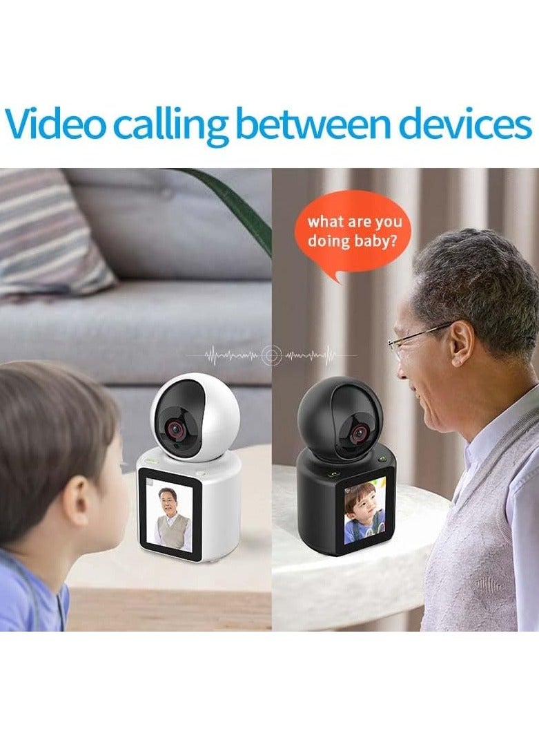 NEW 1080P Video Calling WIFI HD Camera, One Click Video Call Camera Night Vision Motion Detection Home Surveillance FOR BEST GIFT