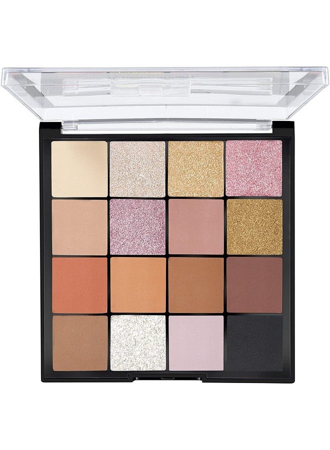 Highly Pigmented Mesmereyes Smoky Eyes, 16-Color Eyeshadow Palette | Multicolor | Matte Finish | Shimmery Eye Shadow Palette | (20.8 G) (02-Multicolor)