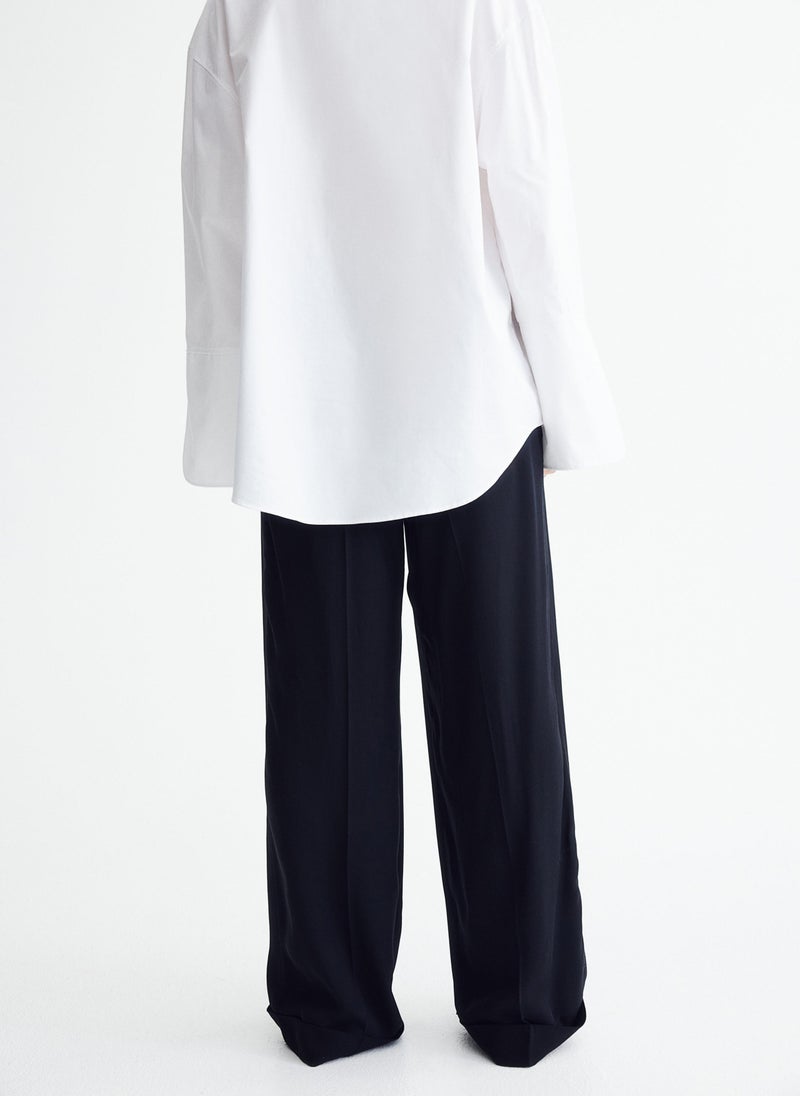 Tailored Turn-Up Trousers