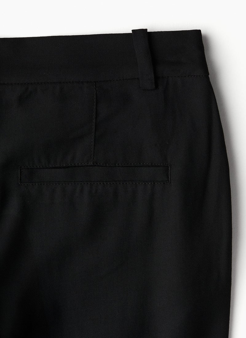 Tailored Turn-Up Trousers