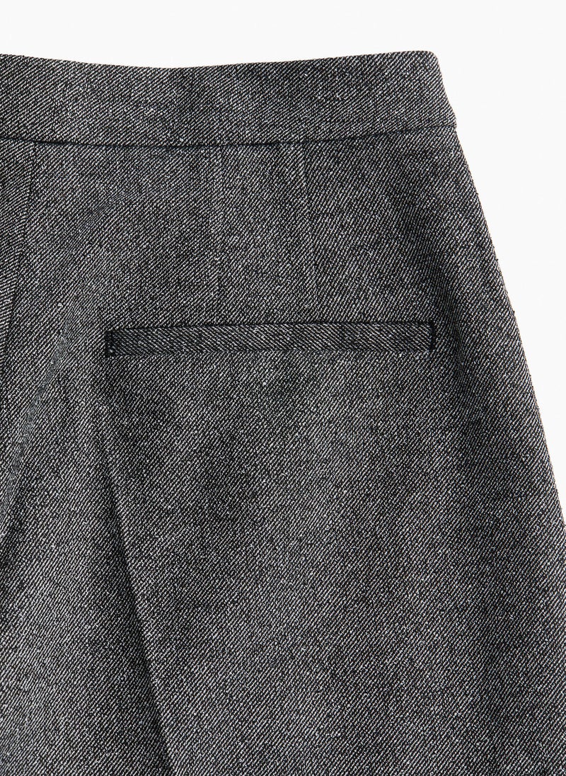 Crease-Leg Trousers