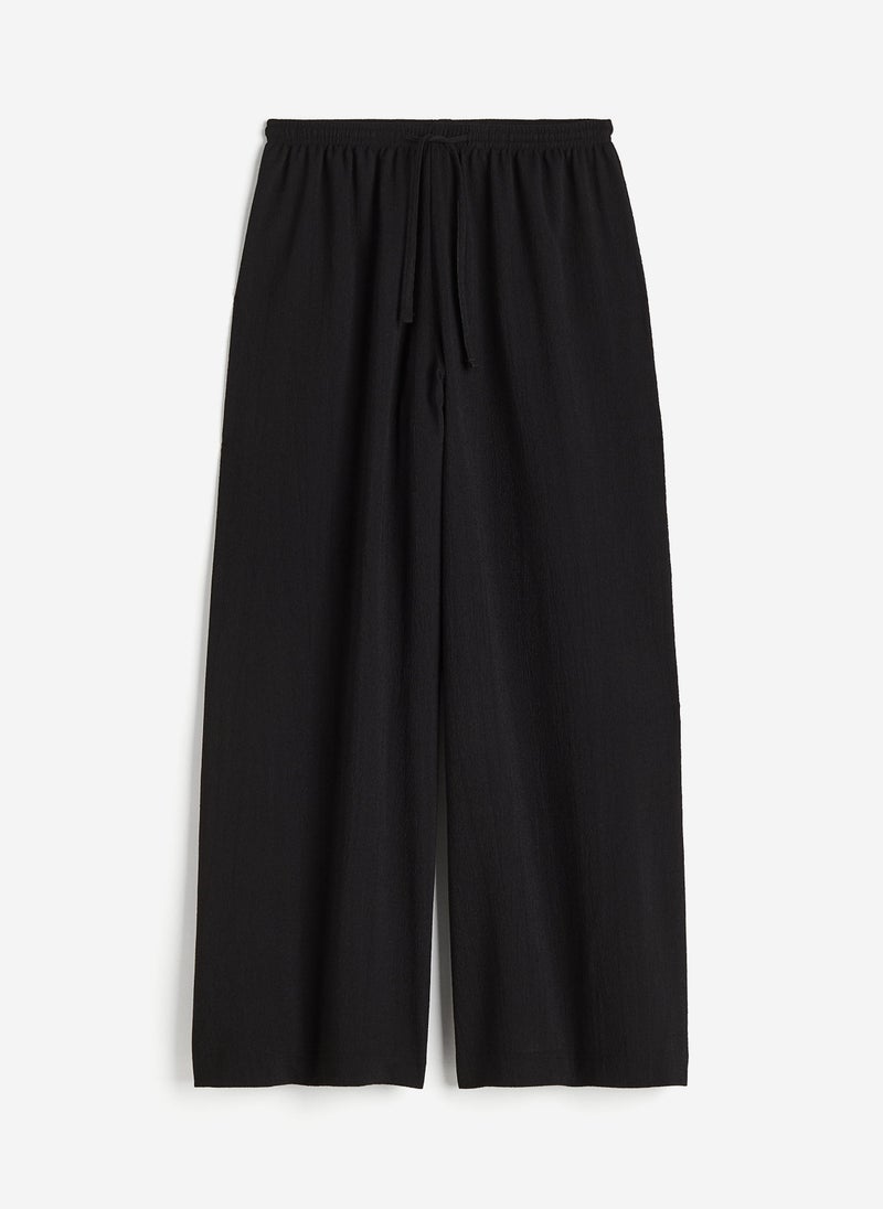 Wide Pull-On Trousers