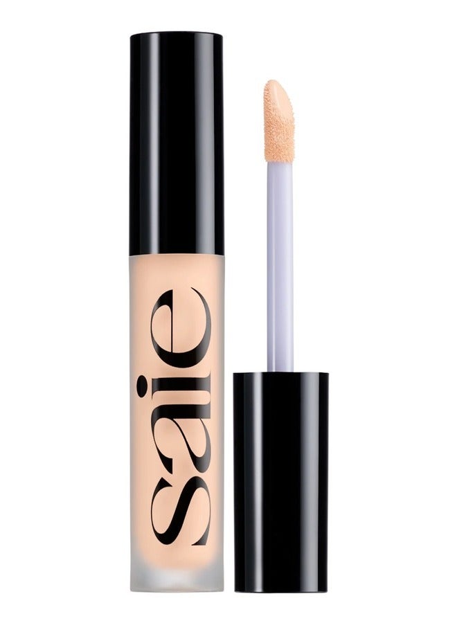 Saie  Slip Tint Total Radiant Concealer with Niacinamide , 4 - light with warm undertones 5ml - Brightening & Hydrating Finish