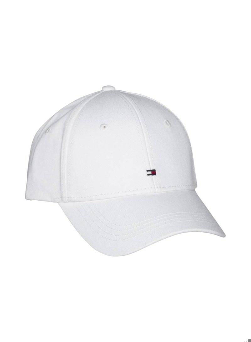 Men's Classic Baseball Cap - Cotton, White