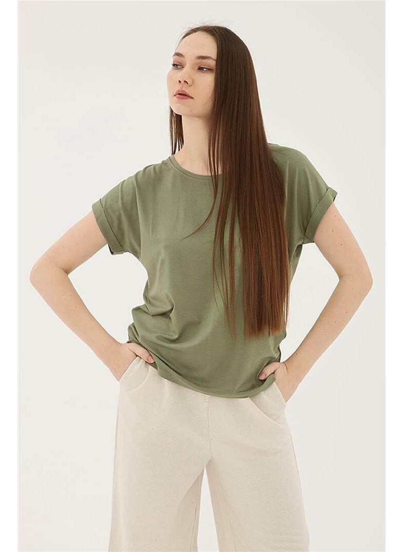 24Y0194K1 Women's Blouse Khaki