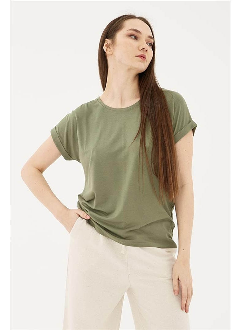 24Y0194K1 Women's Blouse Khaki